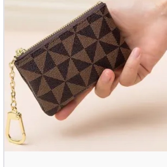 Handbags - Mini Card Case with Key Holder Coin Purse & Hanging Bag Easy Organization NEW